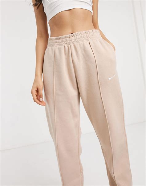 beige Nike sweatpants